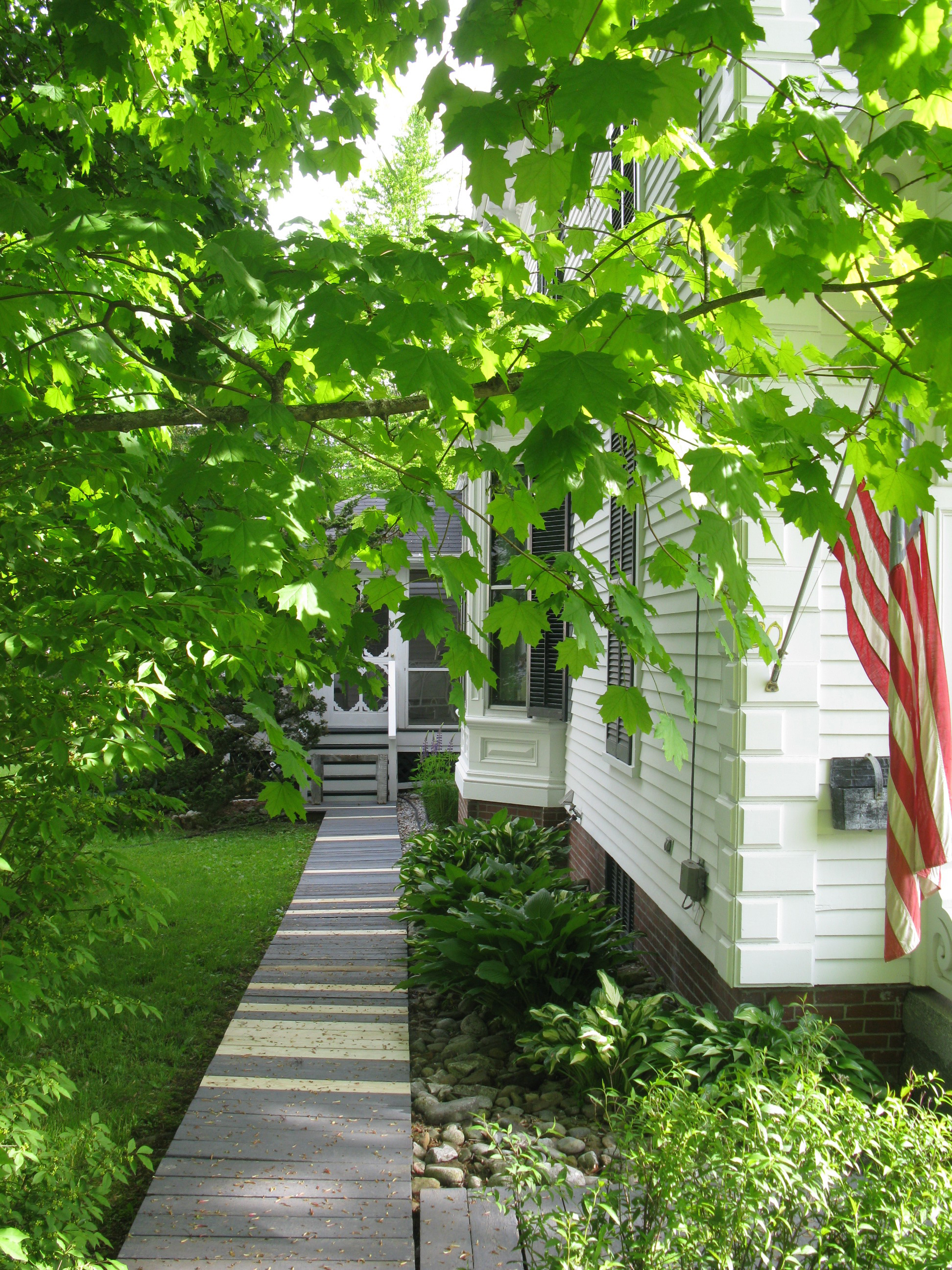 side entrance