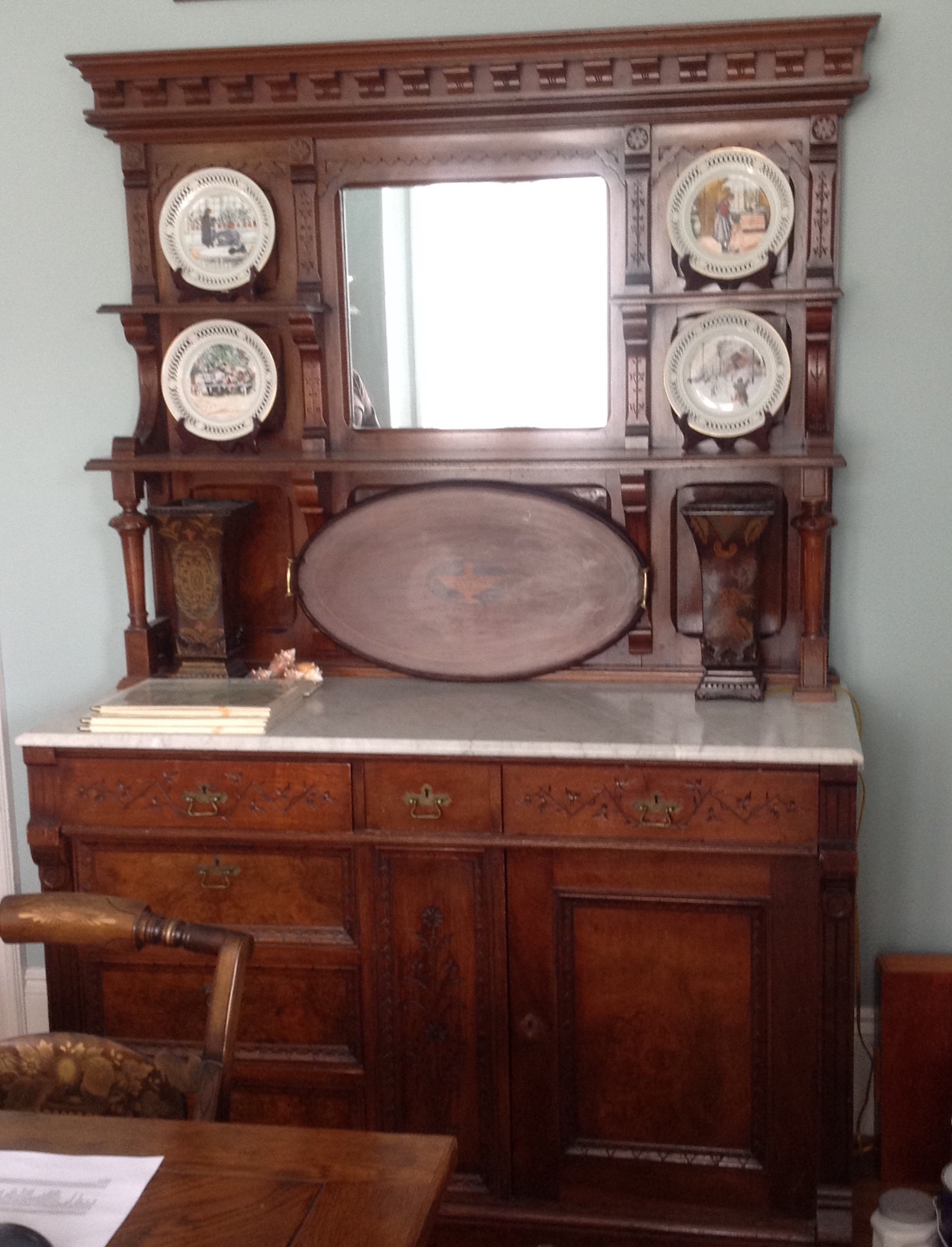 Victorian Eastlake Sideboard